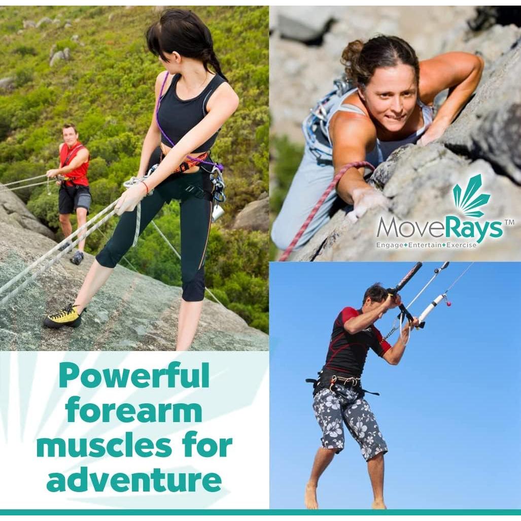 Fortalecedor de Agarre MoveRays - Ejercitador de Mano y Dedos