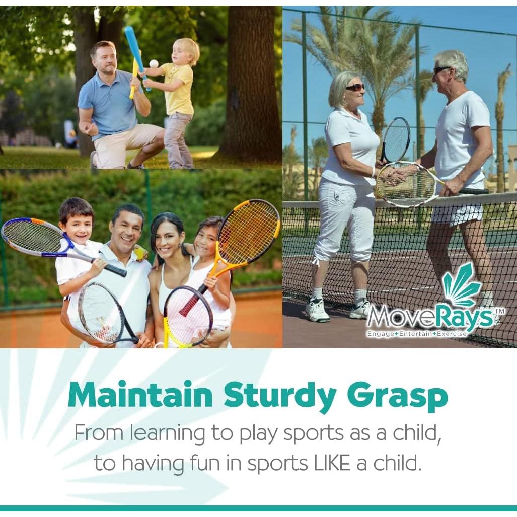 Fortalecedor de Agarre MoveRays - Ejercitador de Mano y Dedos
