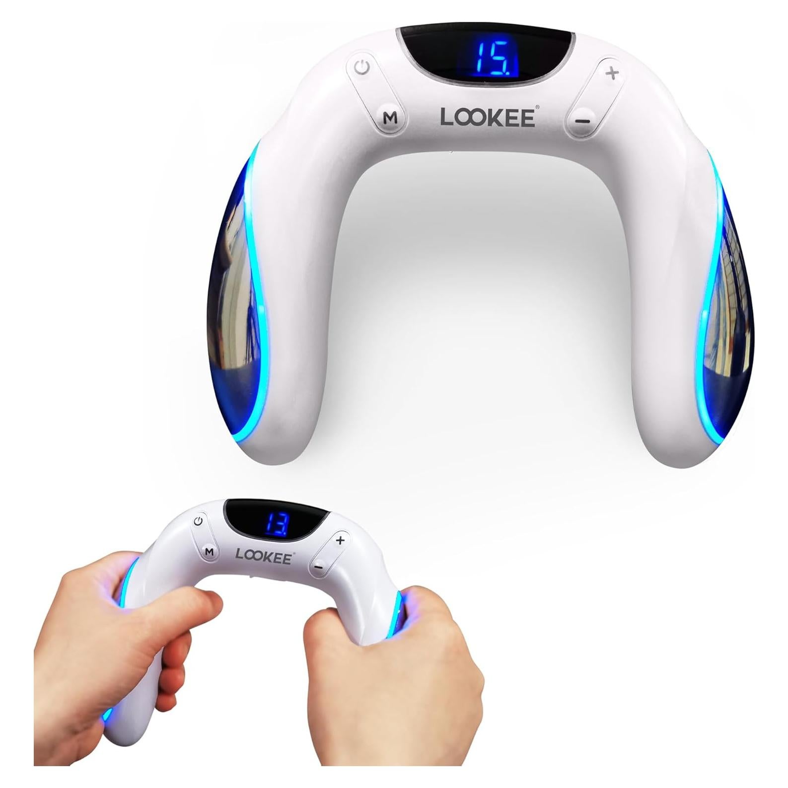Ejercitador de Brazo LOOKEE VibHeal 15 Niveles - Fortalecedor de Mano