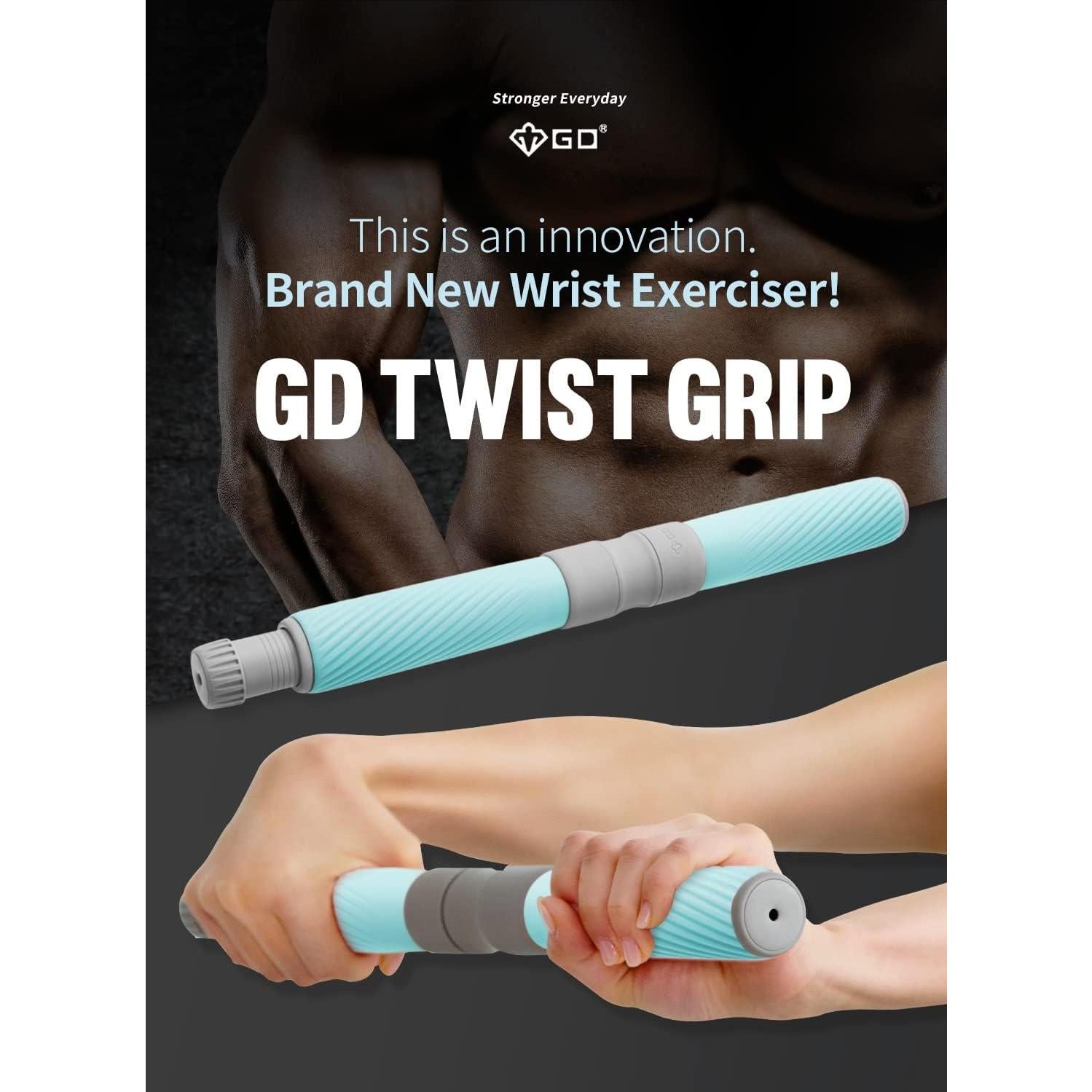 Barra de Resistencia Ajustable GD para Fortalecimiento de Muñeca