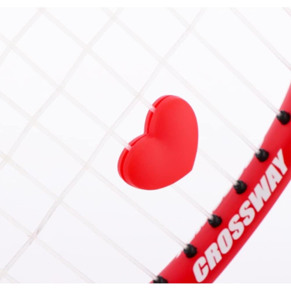 Paquete de 8 Amortiguadores de Raqueta DQITJ Corazón