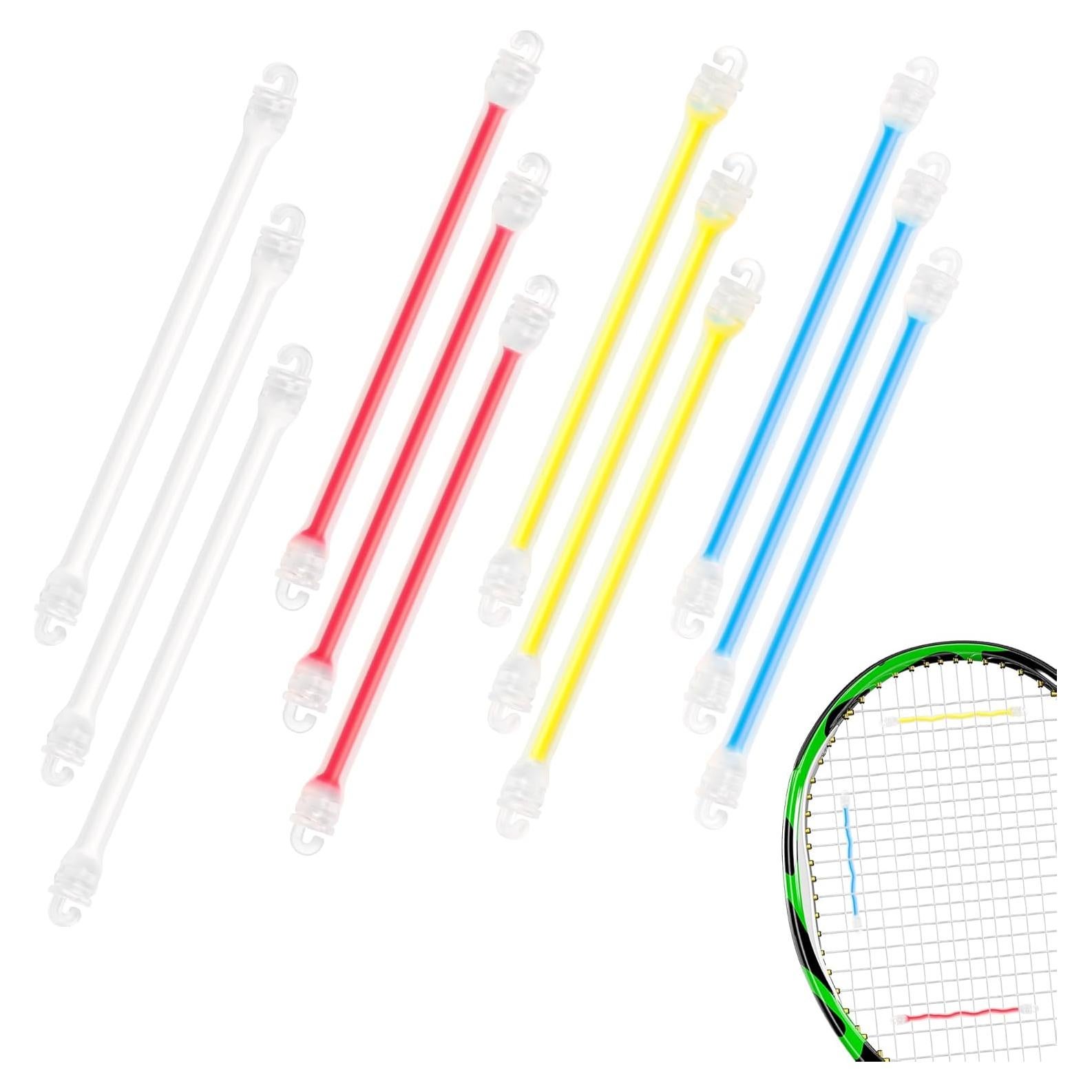 12 Amortiguadores de Raqueta de Tenis Bettoor Silicona