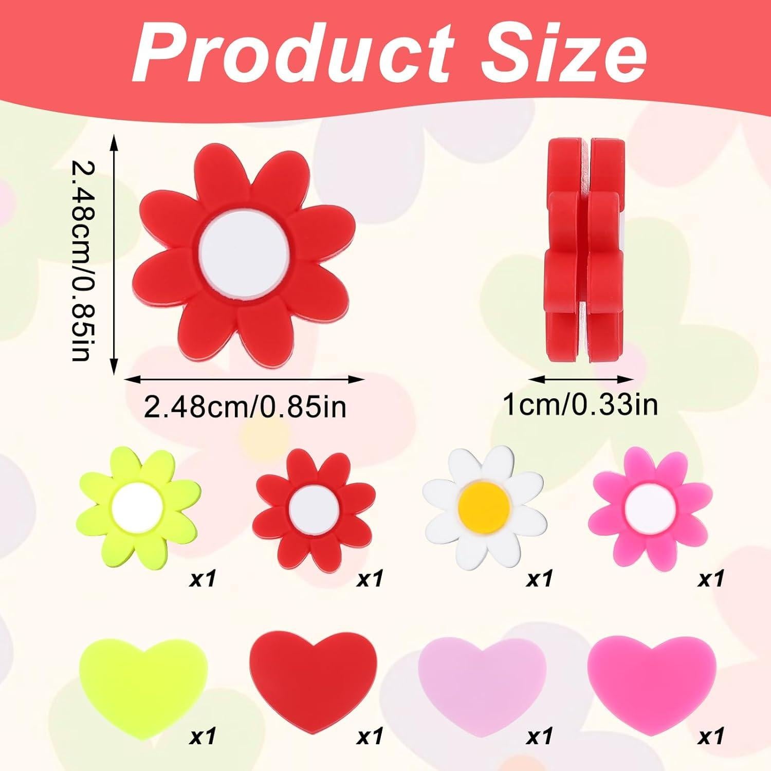 Amortiguadores de Raqueta de Tenis LLOUSSAK - 8 Piezas Silicona