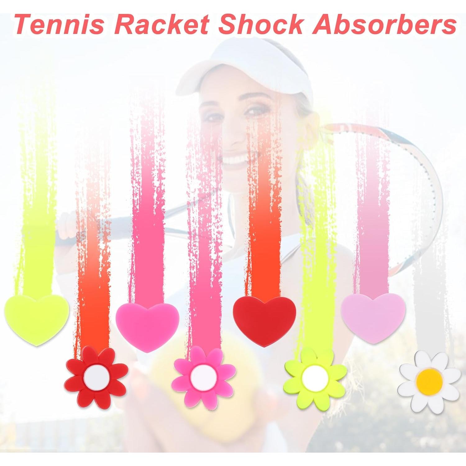 Amortiguadores de Raqueta de Tenis LLOUSSAK - 8 Piezas Silicona