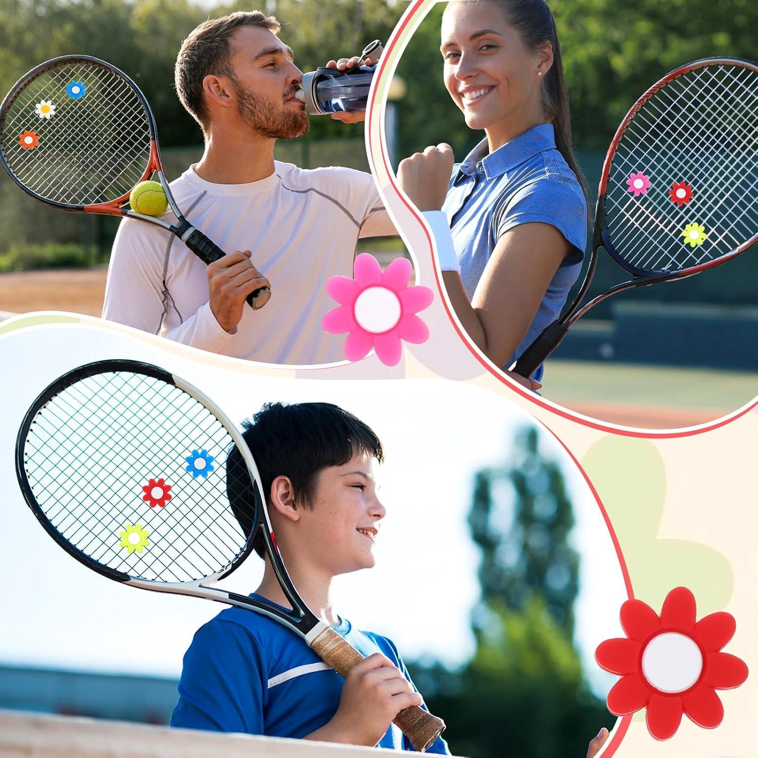 Amortiguadores de Raqueta de Tenis LLOUSSAK - 8 Piezas Silicona