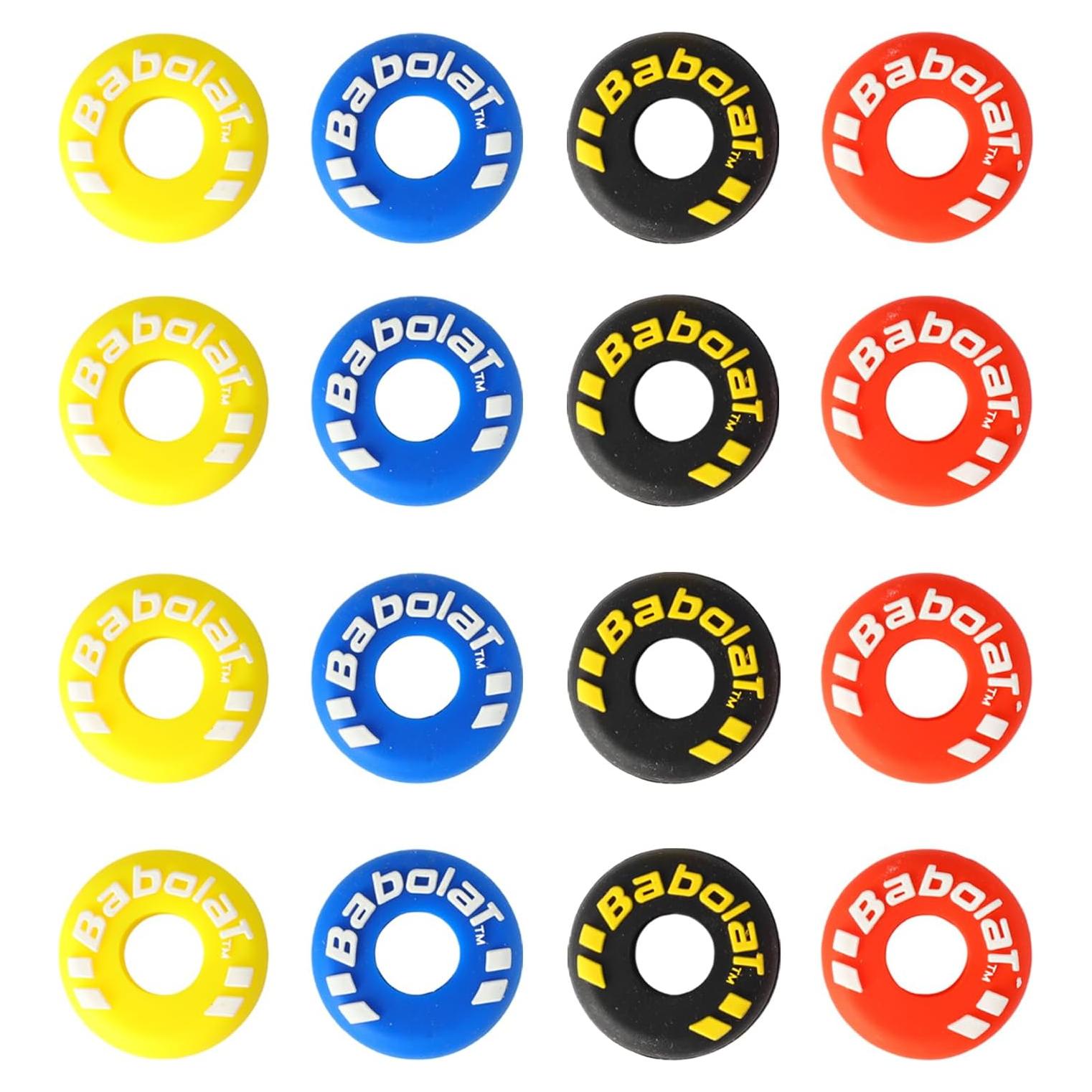 16 Amortiguadores de Vibración para Raqueta de Tenis PKRFCJ