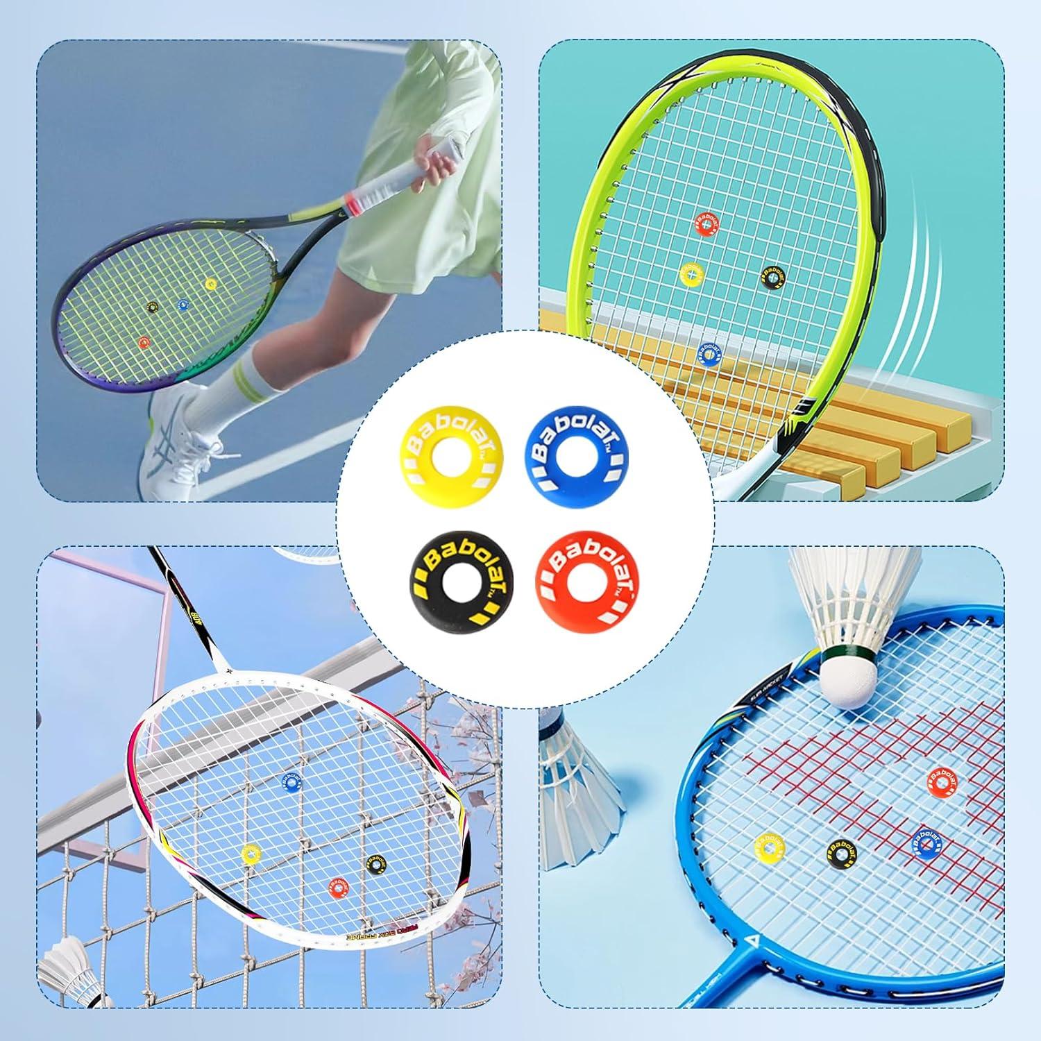 16 Amortiguadores de Vibración para Raqueta de Tenis PKRFCJ