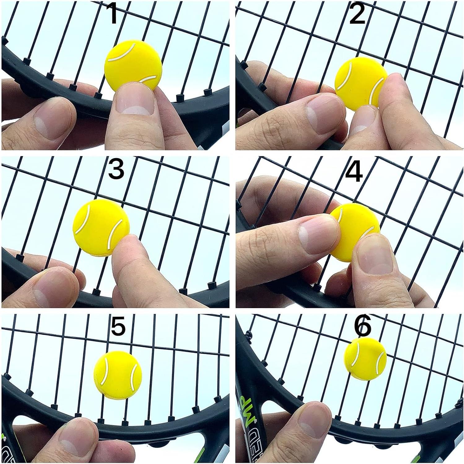 Amortiguador de Tenis Tannius - 4 Piezas Silicona Absorbente
