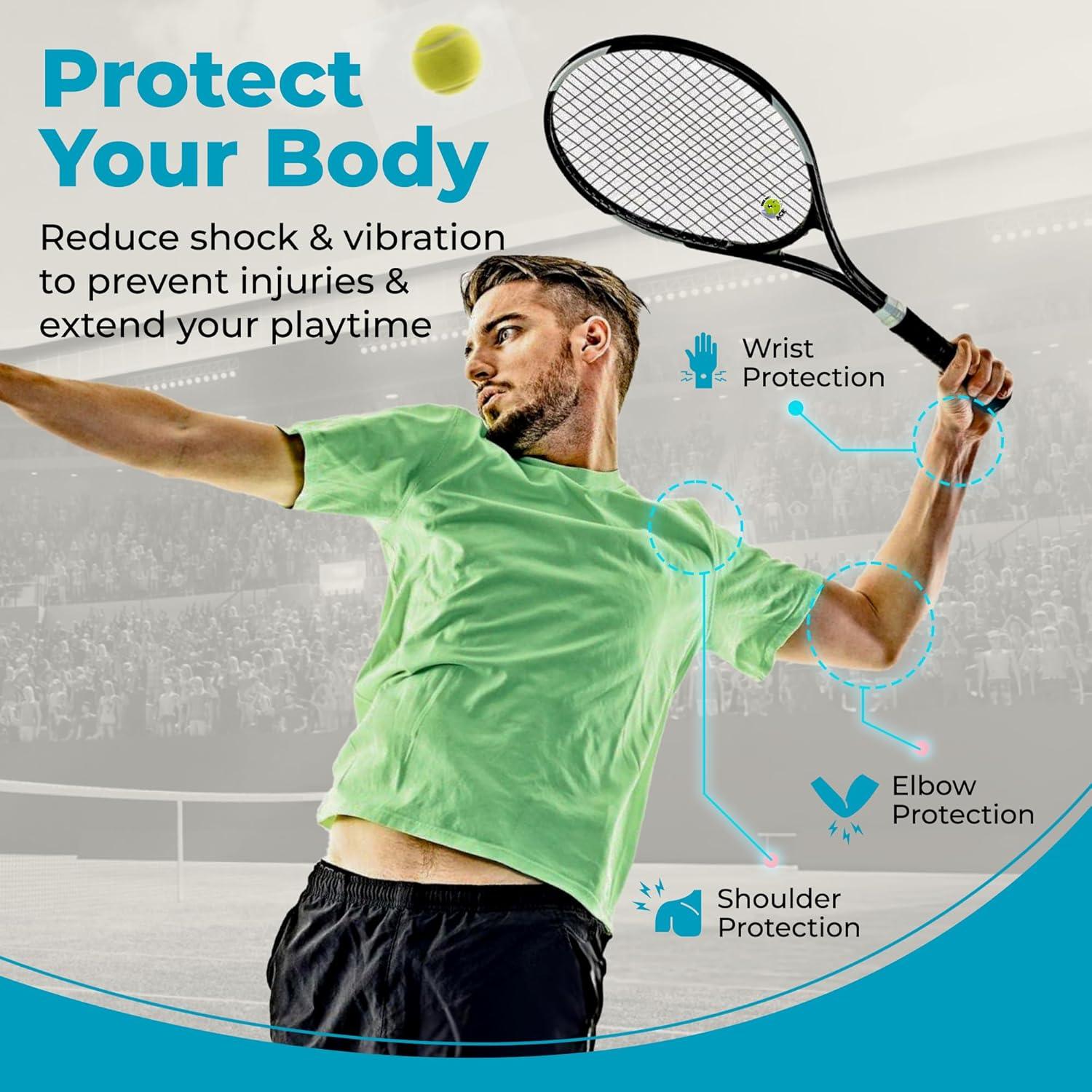 Amortiguador de Raqueta de Tenis TRESSIS Besa Mi As - Set de 2