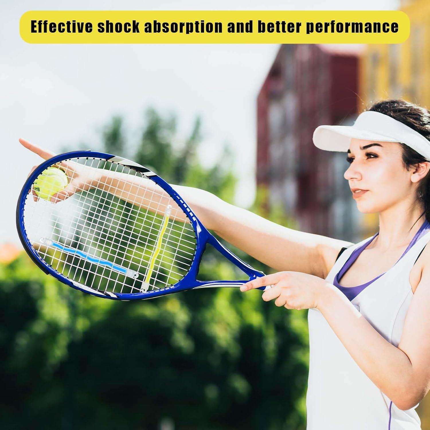 Amortiguadores de Raqueta de Tenis Qianyu 8 Pcs Silicona