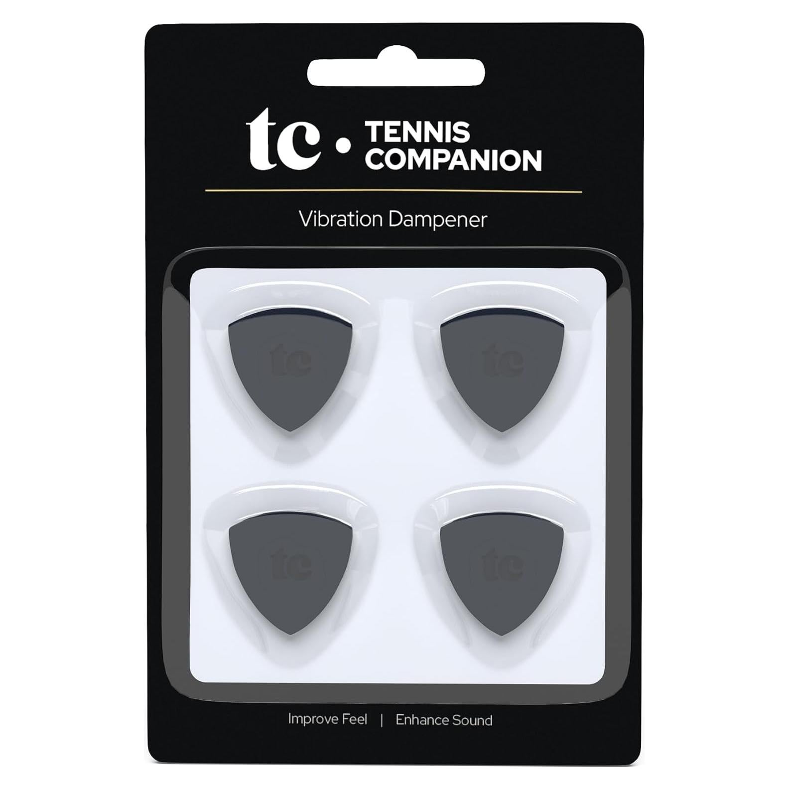 Amortiguador de Vibración para Raqueta TennisCompanion - 4 Piezas