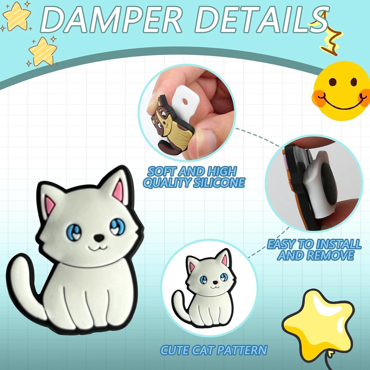 Amortiguadores de Tenis INSYOHO 10-Pack Silicona Gato