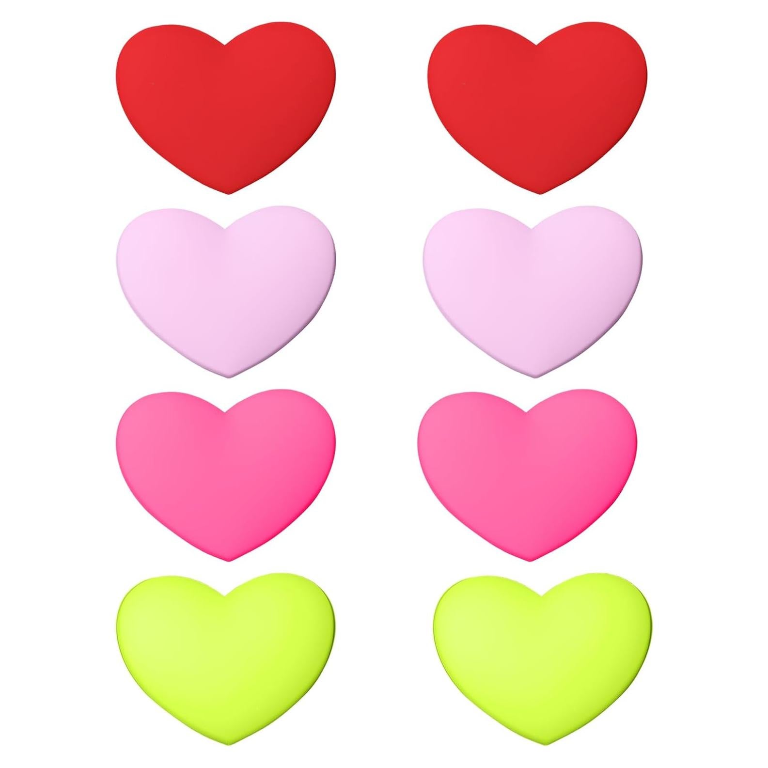 8 Amortiguadores de Raqueta de Tenis Ymapinc Silicona Corazón y Flor