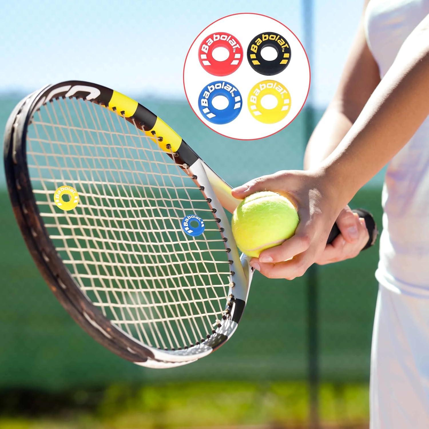 16 Amortiguadores de Vibración para Raquetas de Tenis Genérico