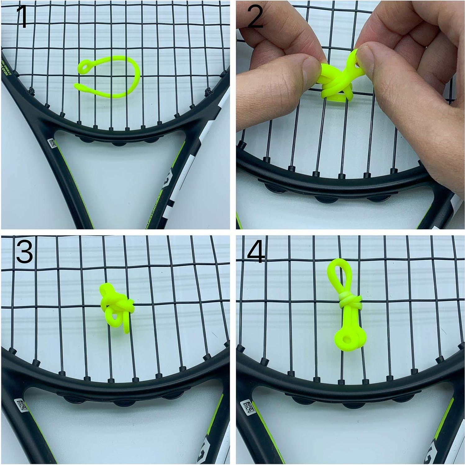 Amortiguador de Tenis Tannius - 6 Piezas Silicona Absorbente