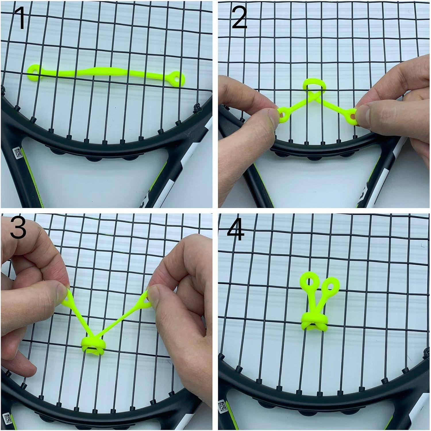 Amortiguador de Tenis Tannius - 6 Piezas Silicona Absorbente