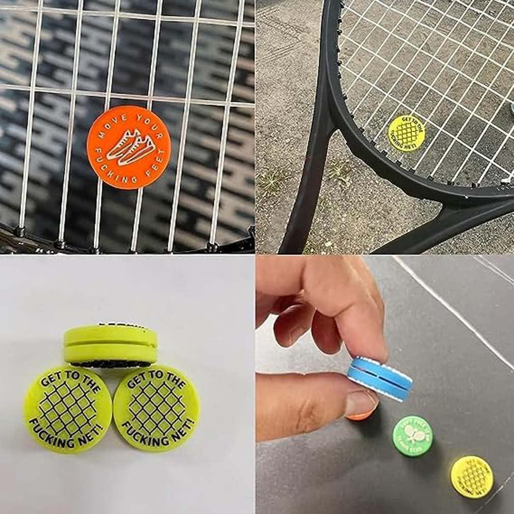 Amortiguadores de Vibración de Tenis ZGLUZP - 4 Pcs Amarillo