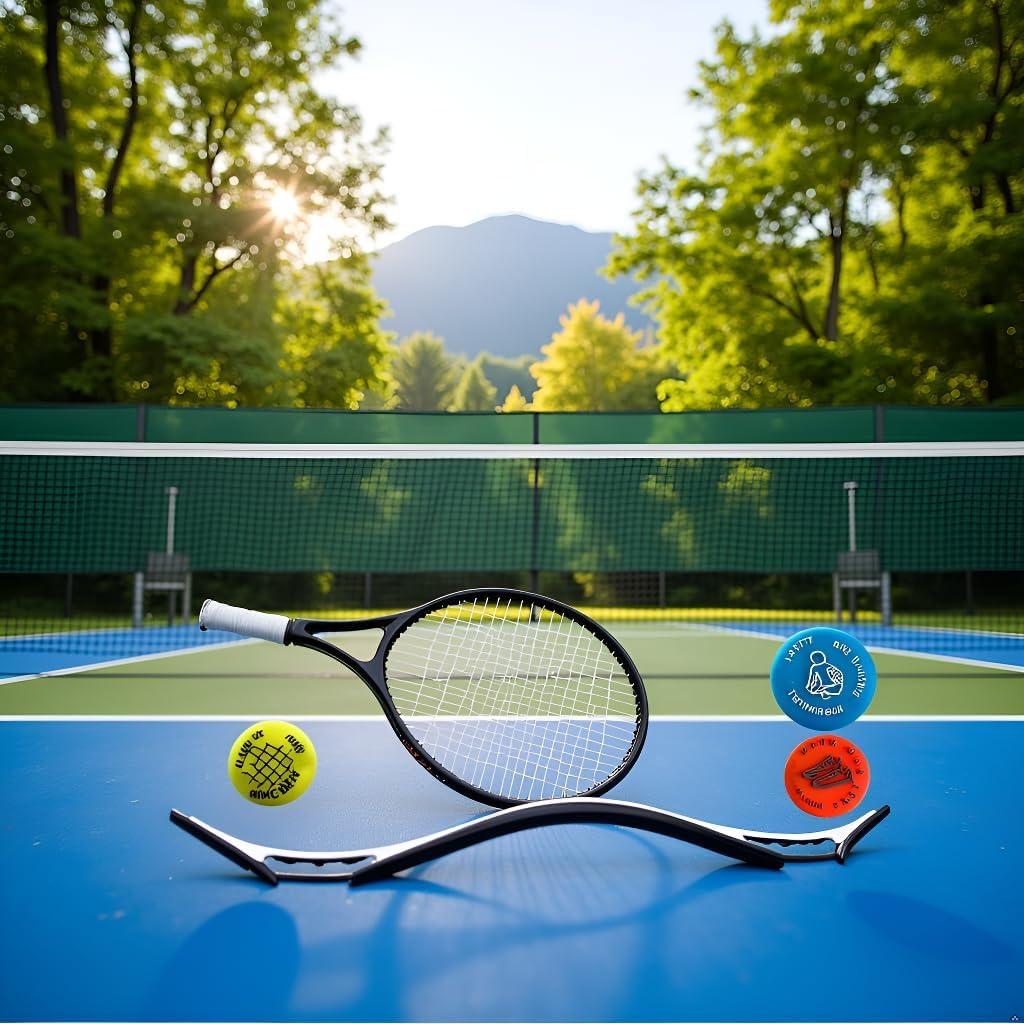 Amortiguadores de Vibración de Tenis ZGLUZP - 4 Pcs Amarillo