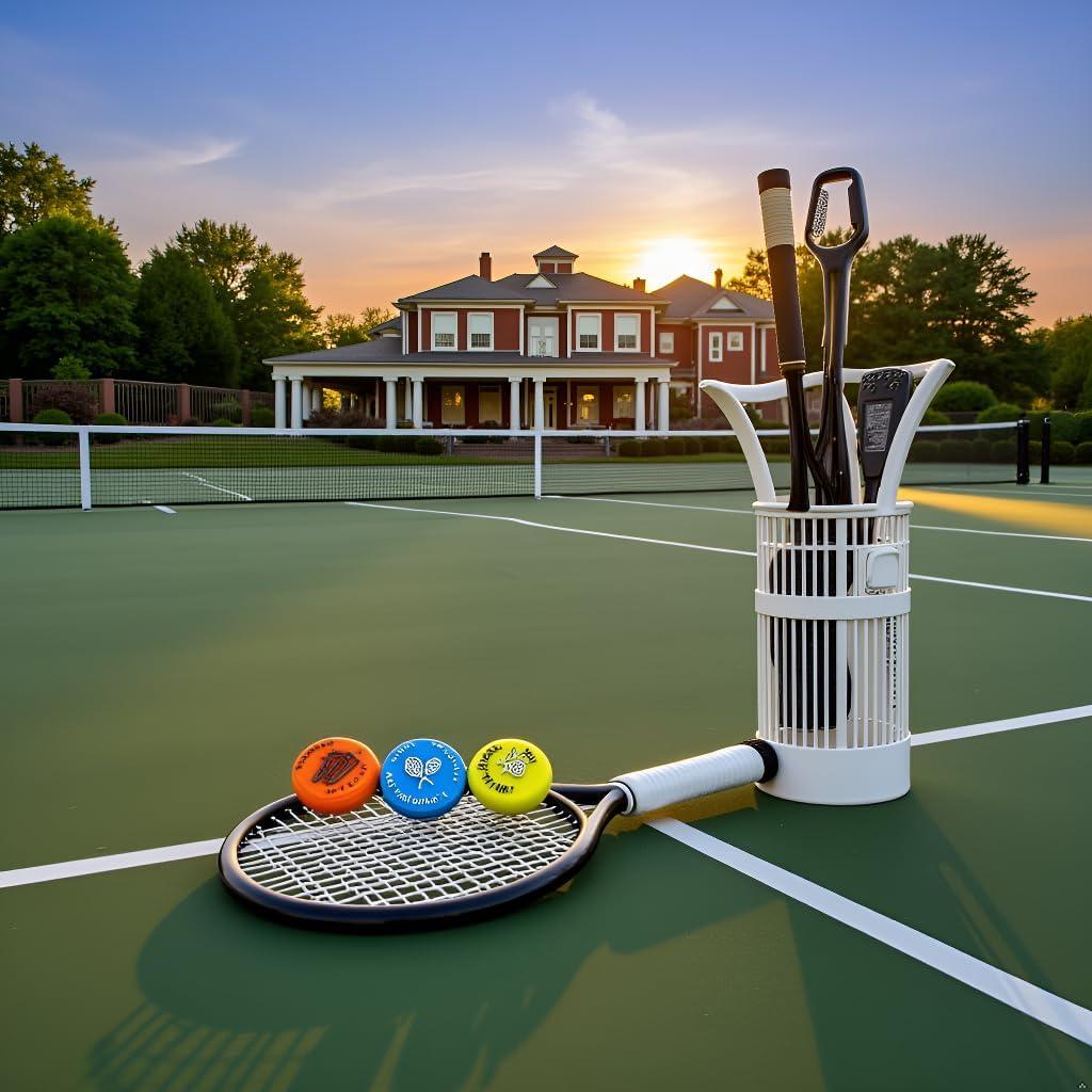 Amortiguadores de Vibración de Tenis ZGLUZP - 4 Pcs Amarillo