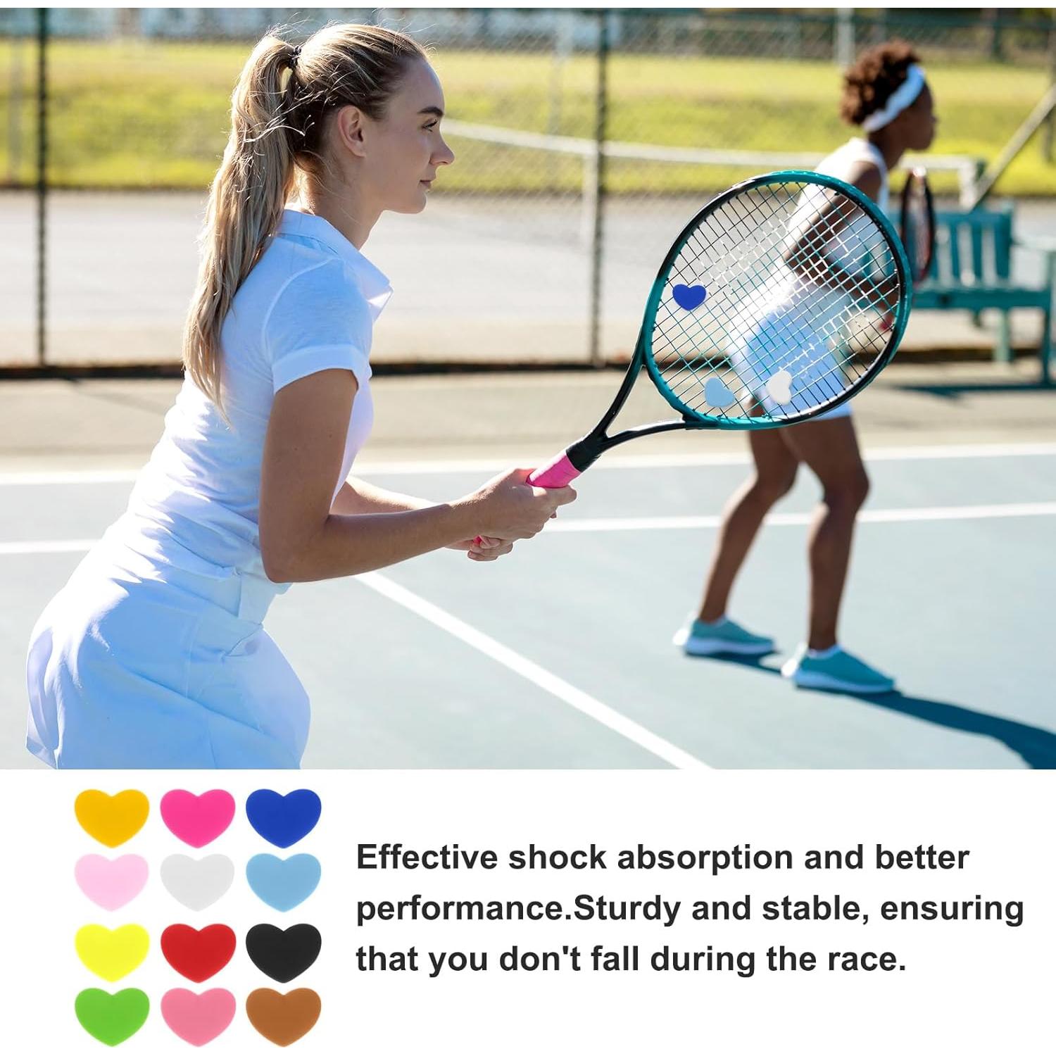 12 Amortiguadores de Choque Oruola para Raquetas de Tenis