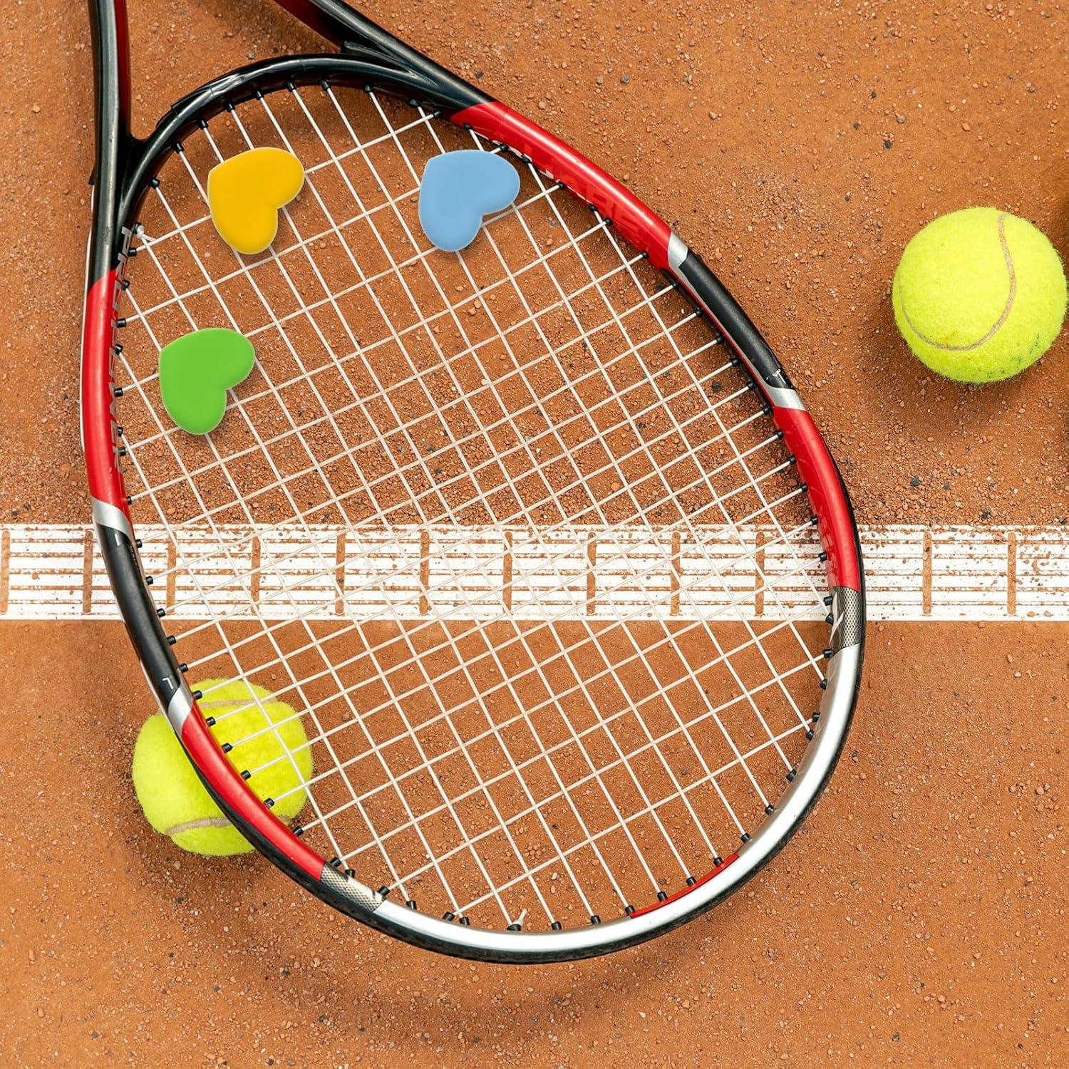 12 Amortiguadores de Choque Oruola para Raquetas de Tenis