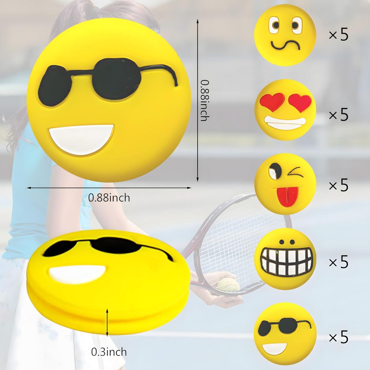 Amortiguadores de Vibración para Raqueta de Tenis PASDUCHAS 20 PCS