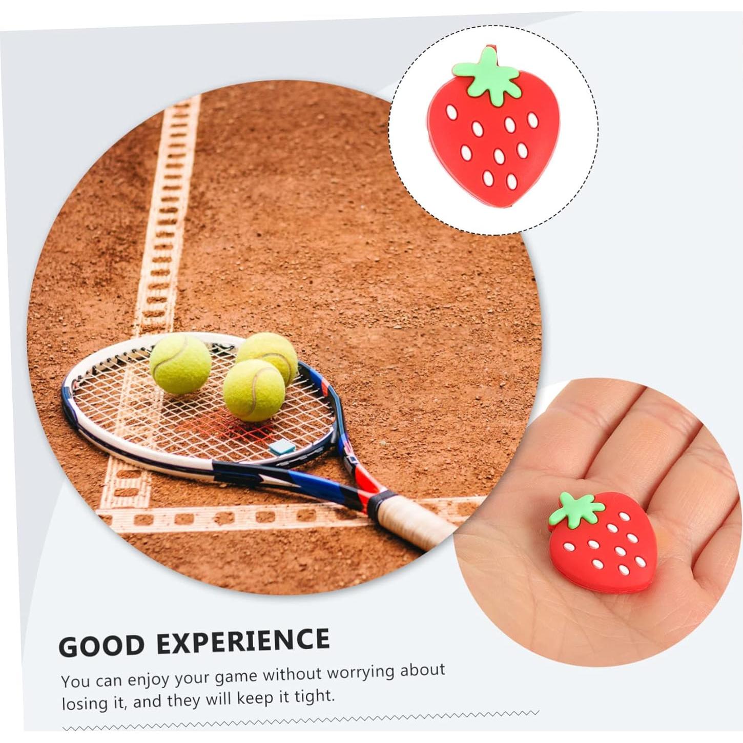 Amortiguadores de Vibración Kisangel para Raquetas de Tenis 6pcs