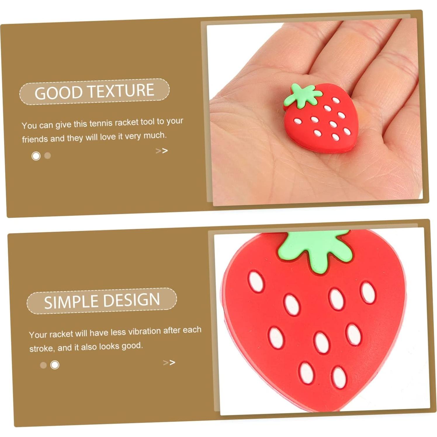 Amortiguadores de Vibración Kisangel para Raquetas de Tenis 6pcs