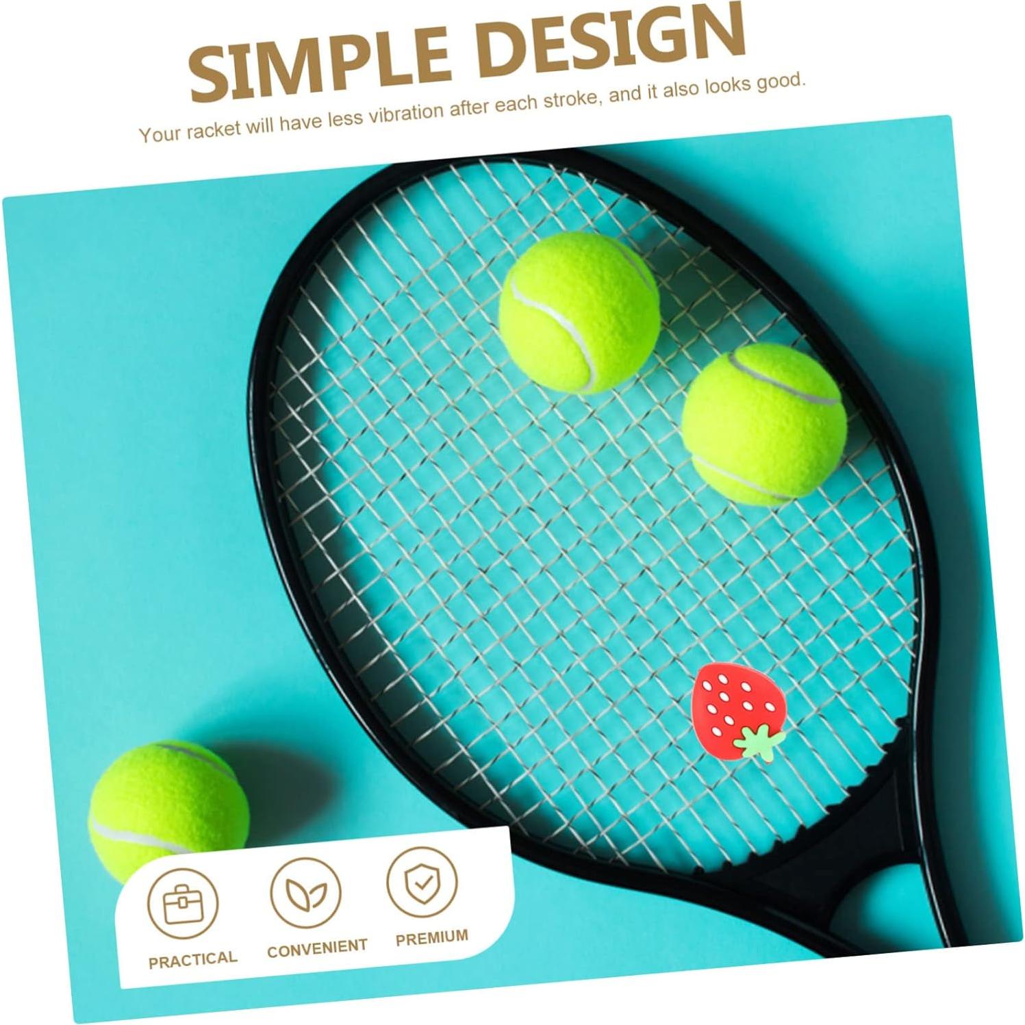 Amortiguadores de Vibración Kisangel para Raquetas de Tenis 6pcs