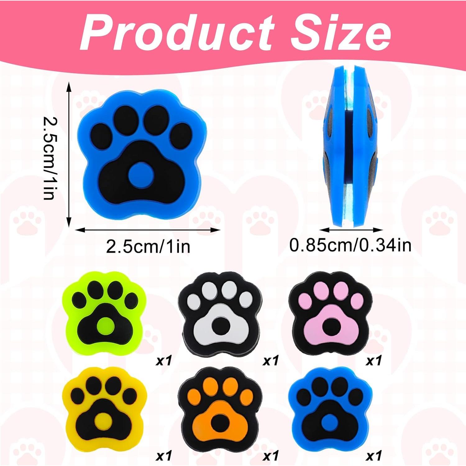 6 Amortiguadores de Tenis Silicona LLOUSSAK Patita de Gato