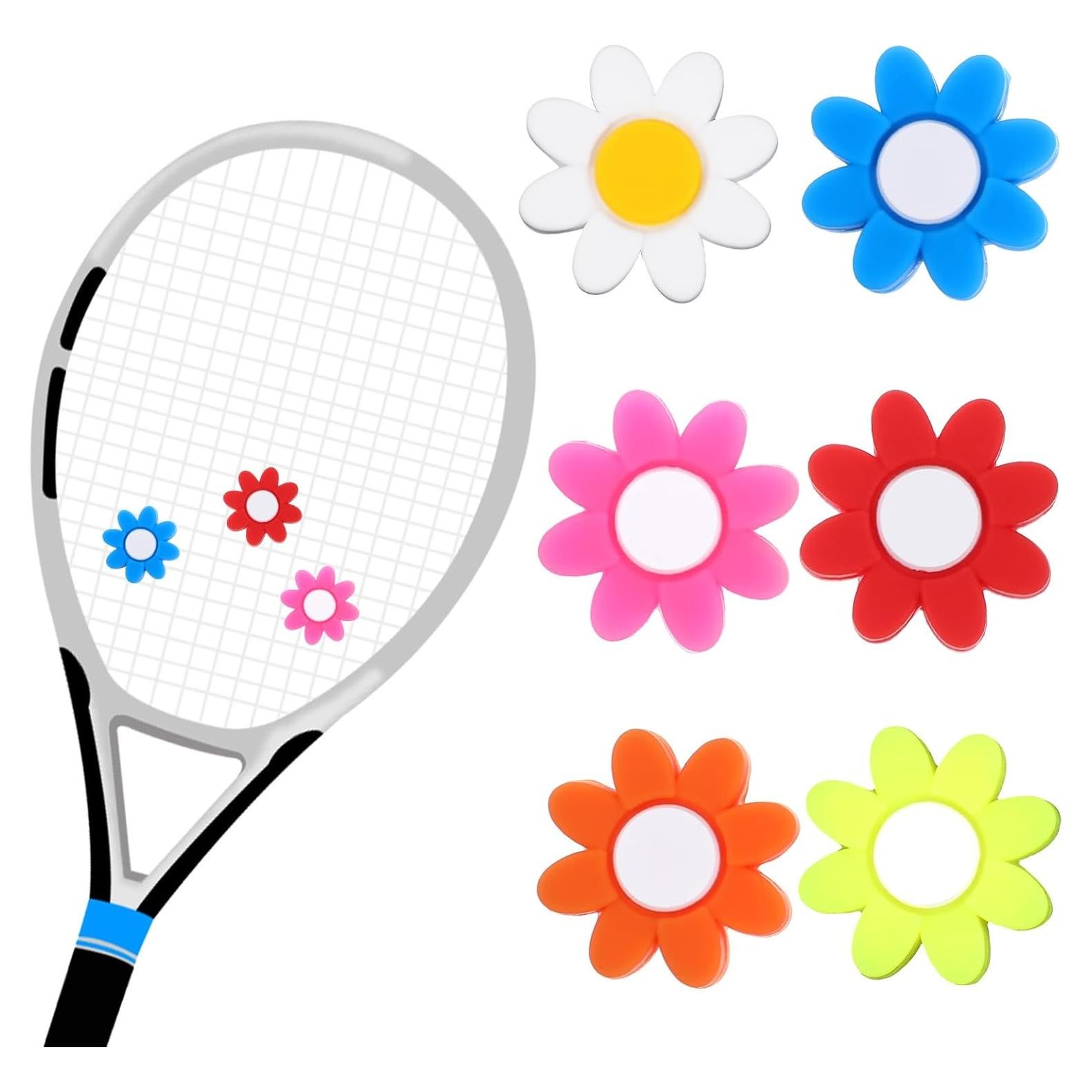 6 Amortiguadores de Tenis LLOUSSAK Silicona Flor Colorida