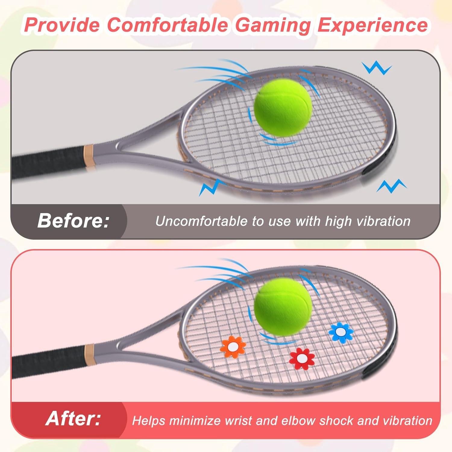 6 Amortiguadores de Tenis LLOUSSAK Silicona Flor Colorida