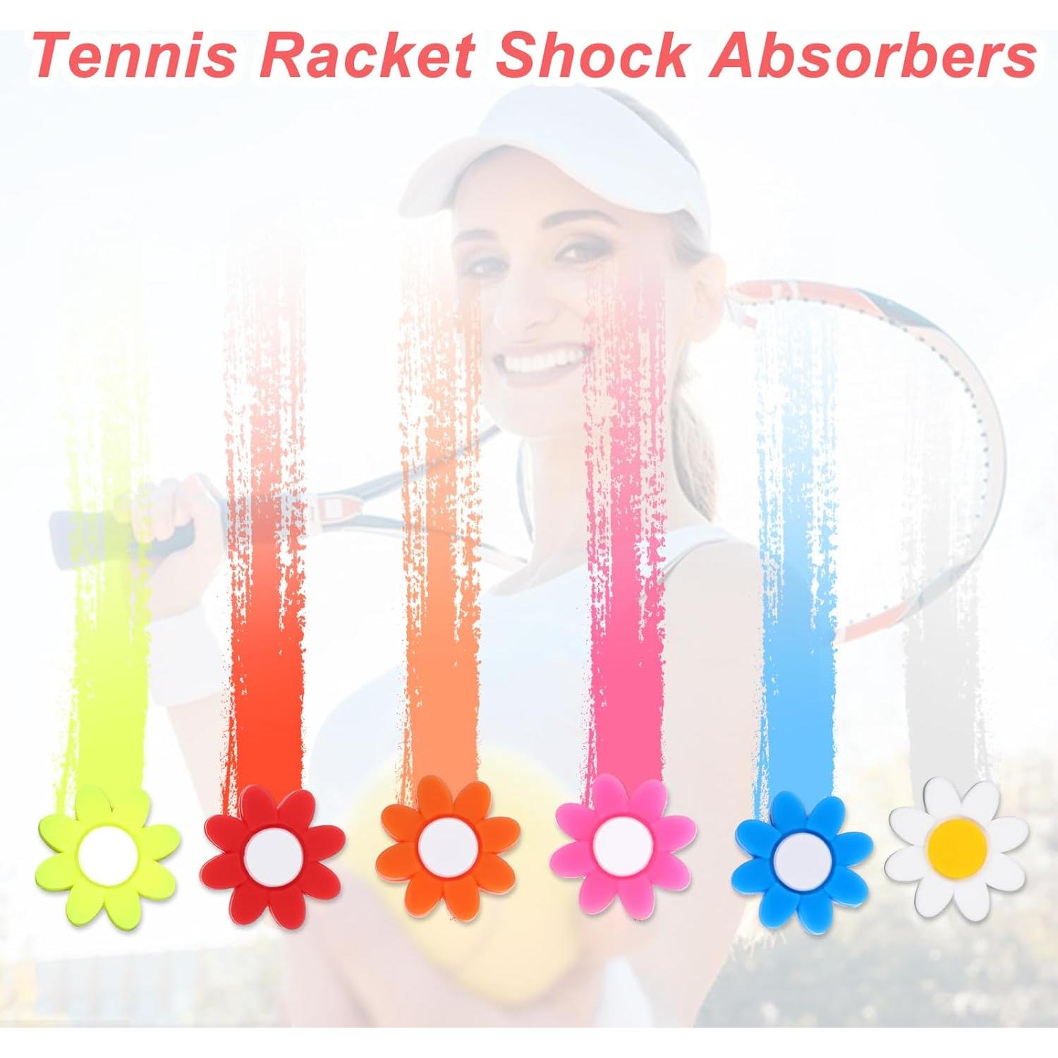 6 Amortiguadores de Tenis LLOUSSAK Silicona Flor Colorida