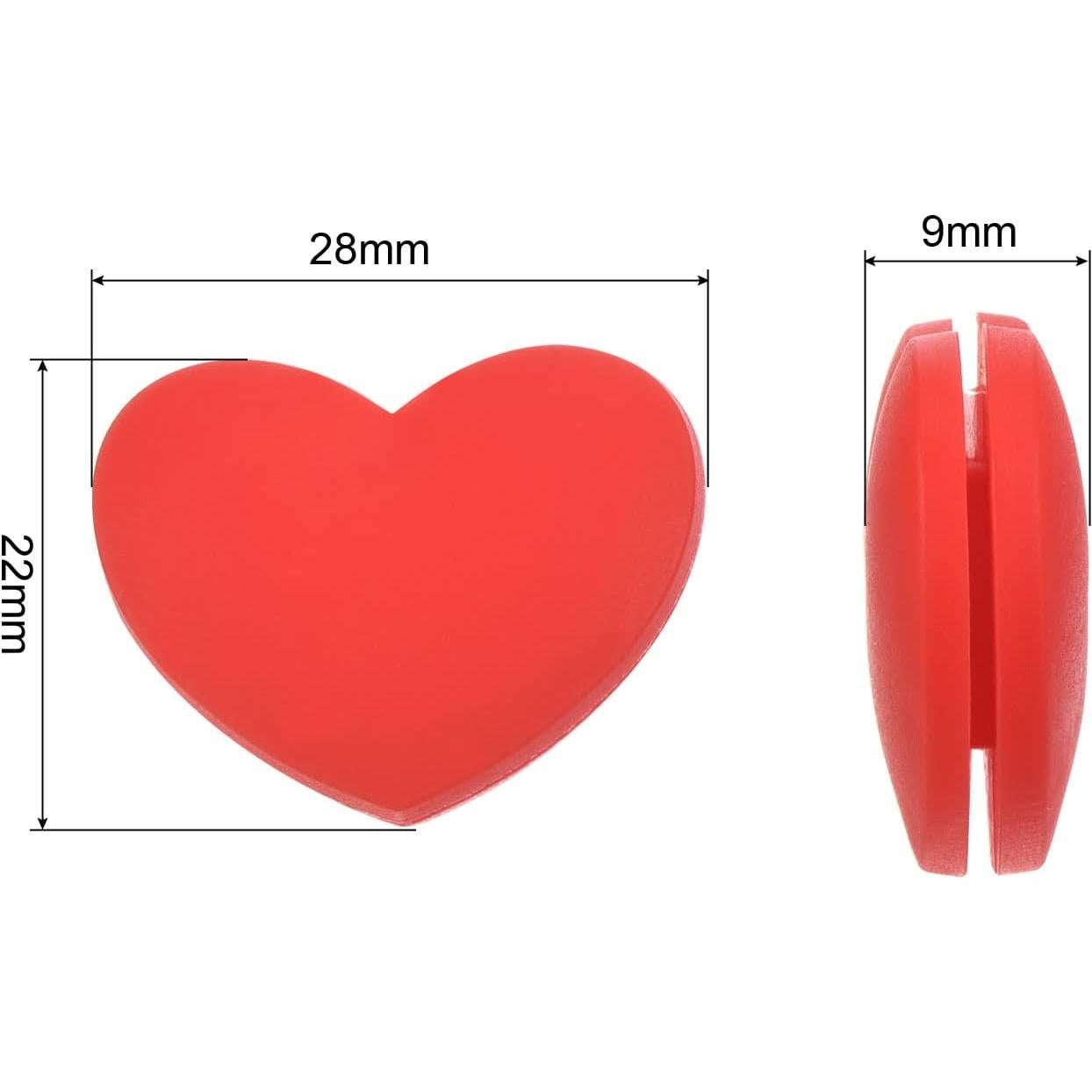 Amortiguador de Vibraciones para Tenis PATIKIL Silicona Corazón