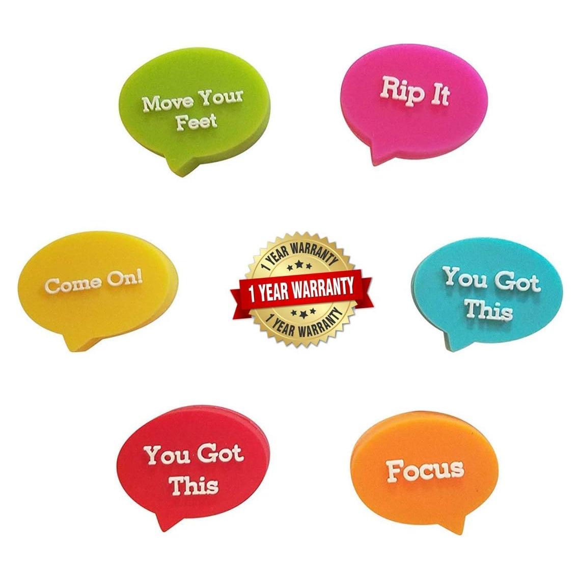 Amortiguadores de Tenis BD Innovation 100% Silicona 6 Pzas