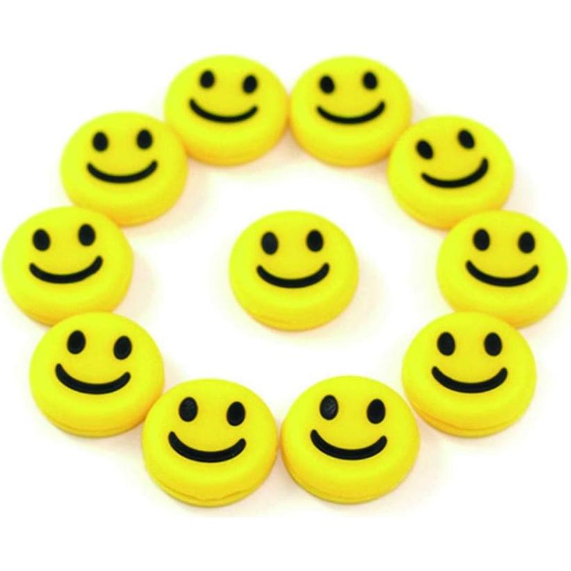 Amortiguadores de Vibración de Silicona Acxico 8 Pcs Amarillo