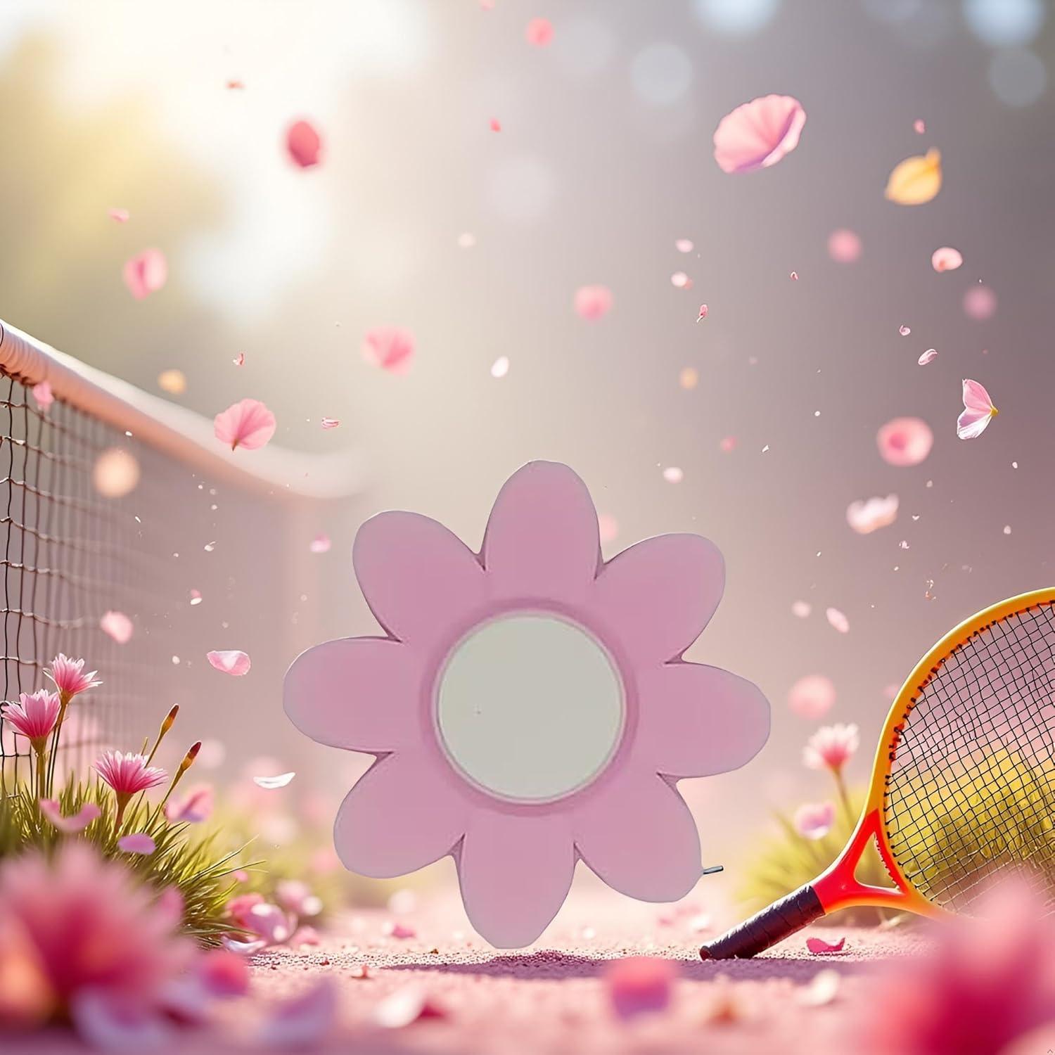 Amortiguador de Vibración para Raqueta de Tenis Jinshining Rosa