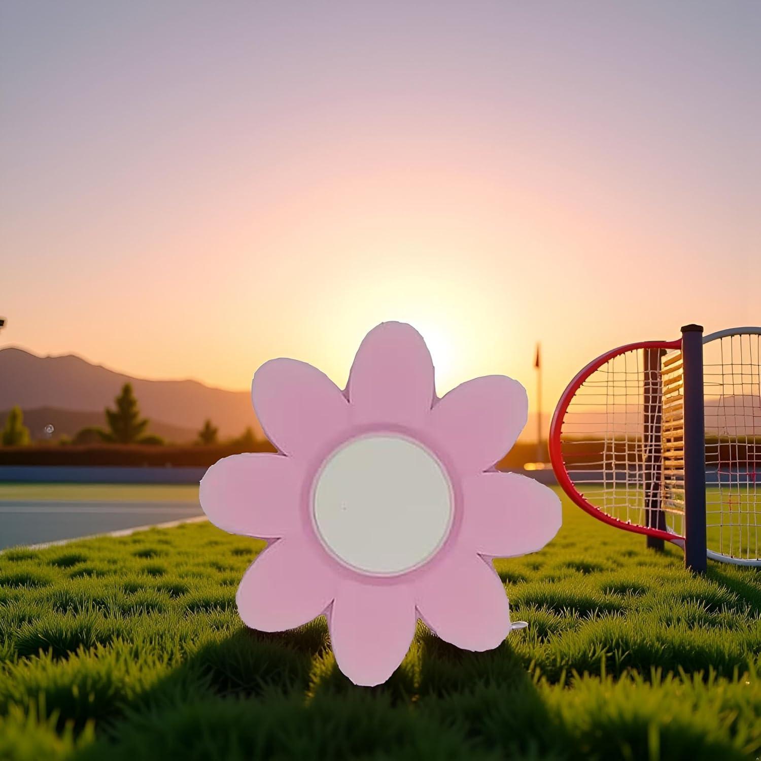 Amortiguador de Vibración para Raqueta de Tenis Jinshining Rosa