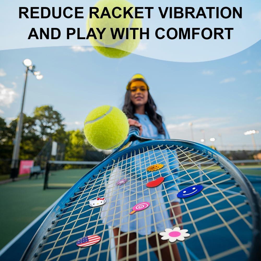 Juego de 9 Amortiguadores de Vibración Dr. Pandacat para Tenis
