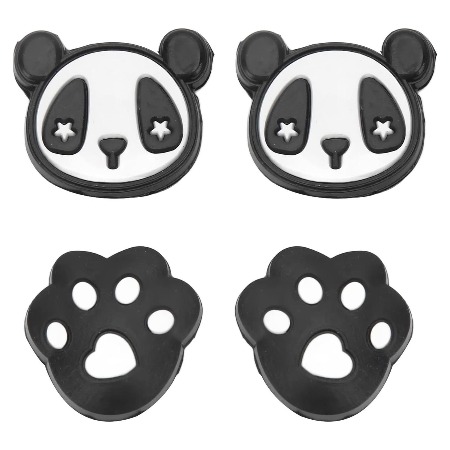 Amortiguadores de Raquetas de Tenis Lwuey Panda 4PCS Silicona