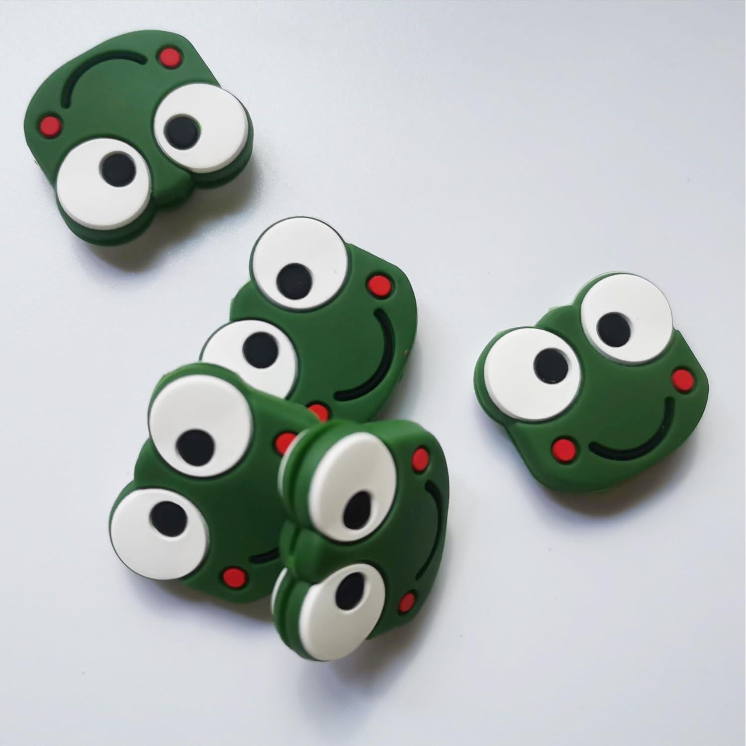 Amortiguadores de Tenis Genérico - Paquete de 5 Ranas de Silicona