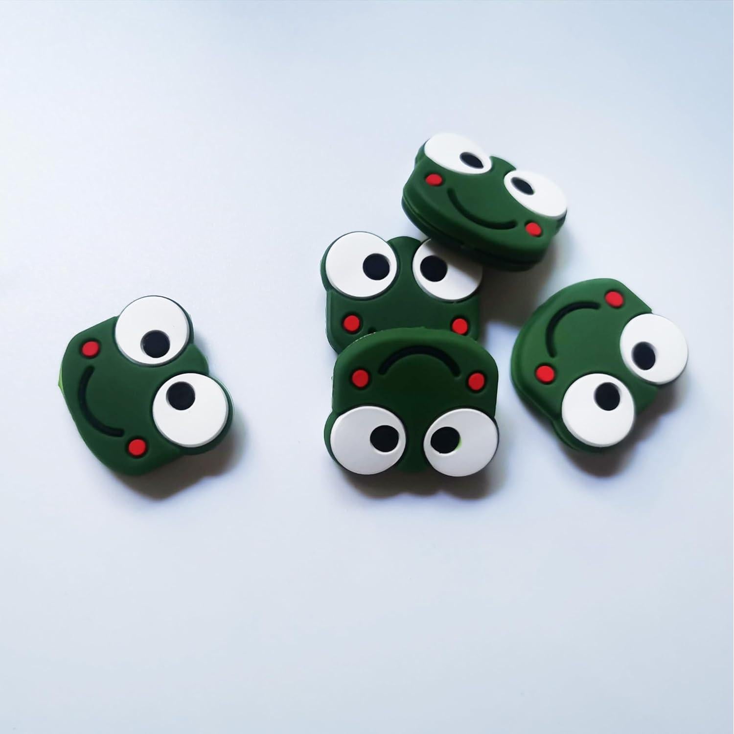 Amortiguadores de Tenis Genérico - Paquete de 5 Ranas de Silicona