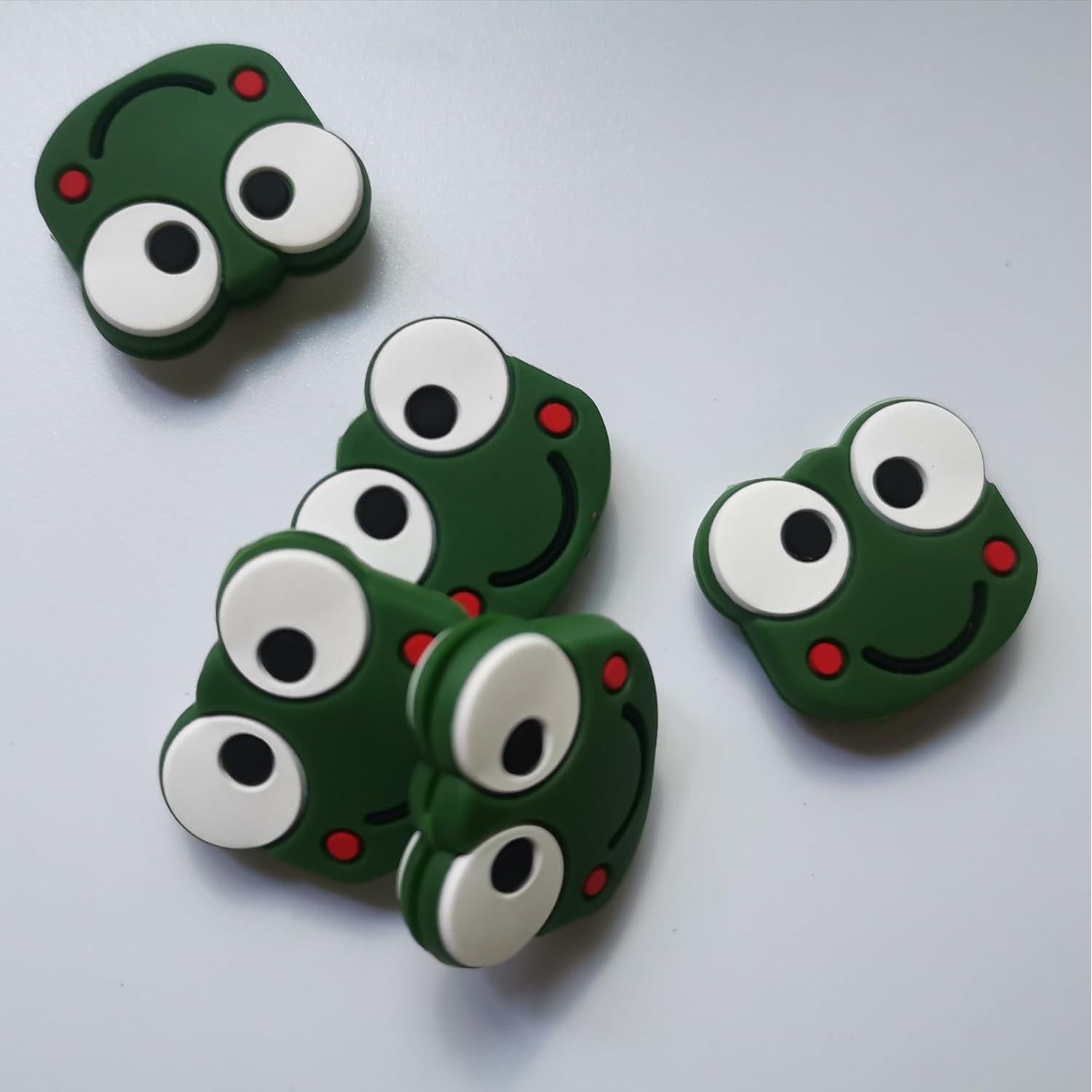 Amortiguadores de Tenis Genérico - Paquete de 5 Ranas de Silicona