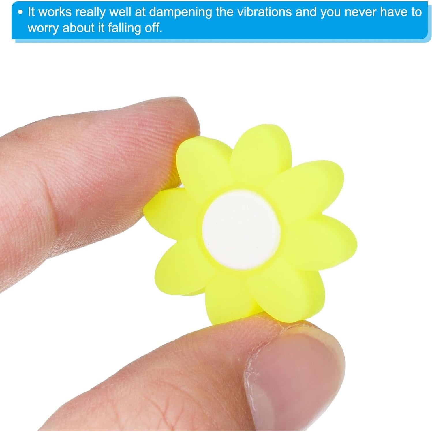 Amortiguador de Vibraciones para Raqueta de Tenis PATIKIL - 10 Piezas Silicona