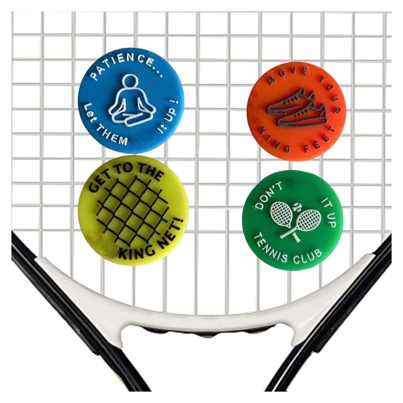 Amortiguadores de Vibración de Tenis Enyolidimk - 4 Pcs
