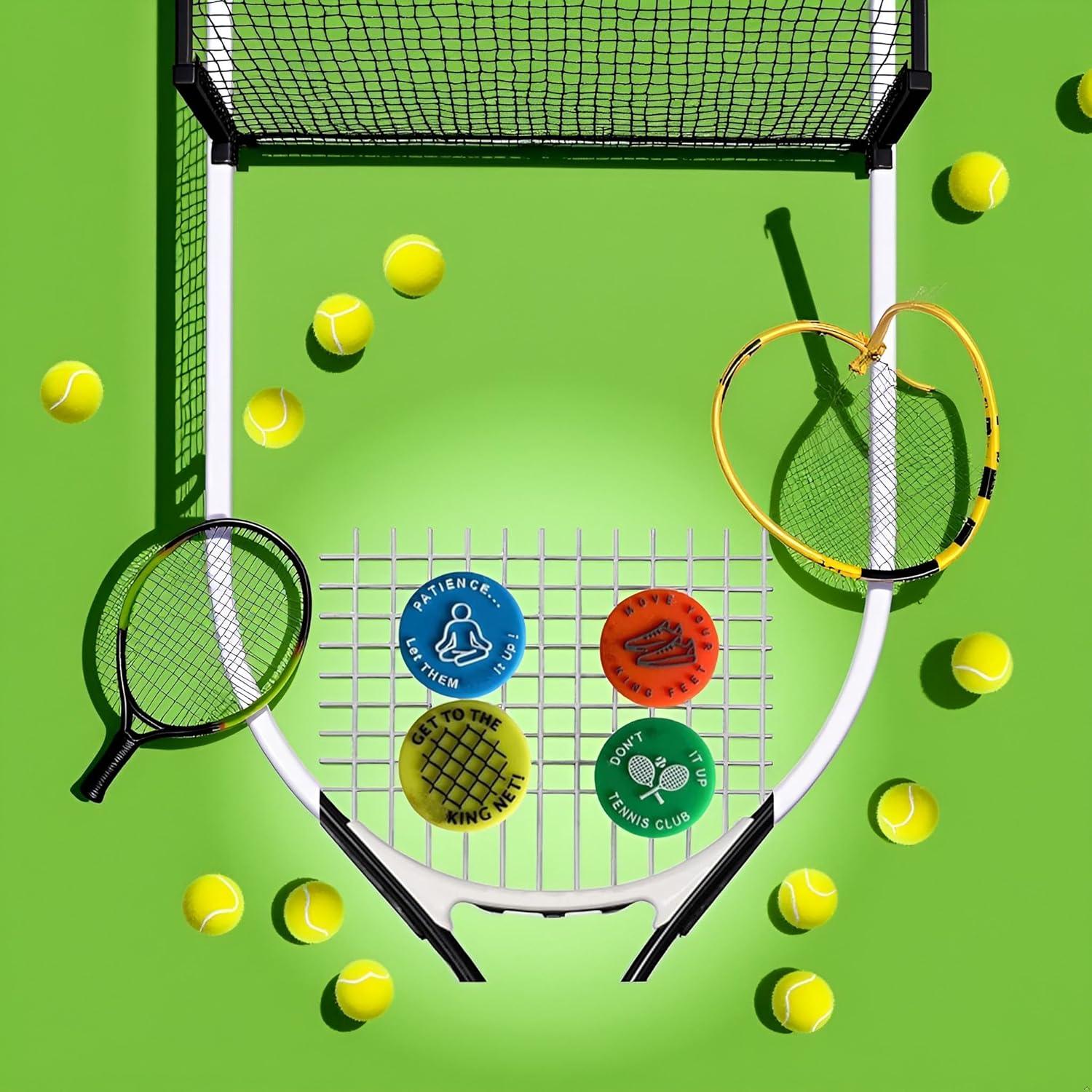 Amortiguadores de Vibración de Tenis Enyolidimk - 4 Pcs