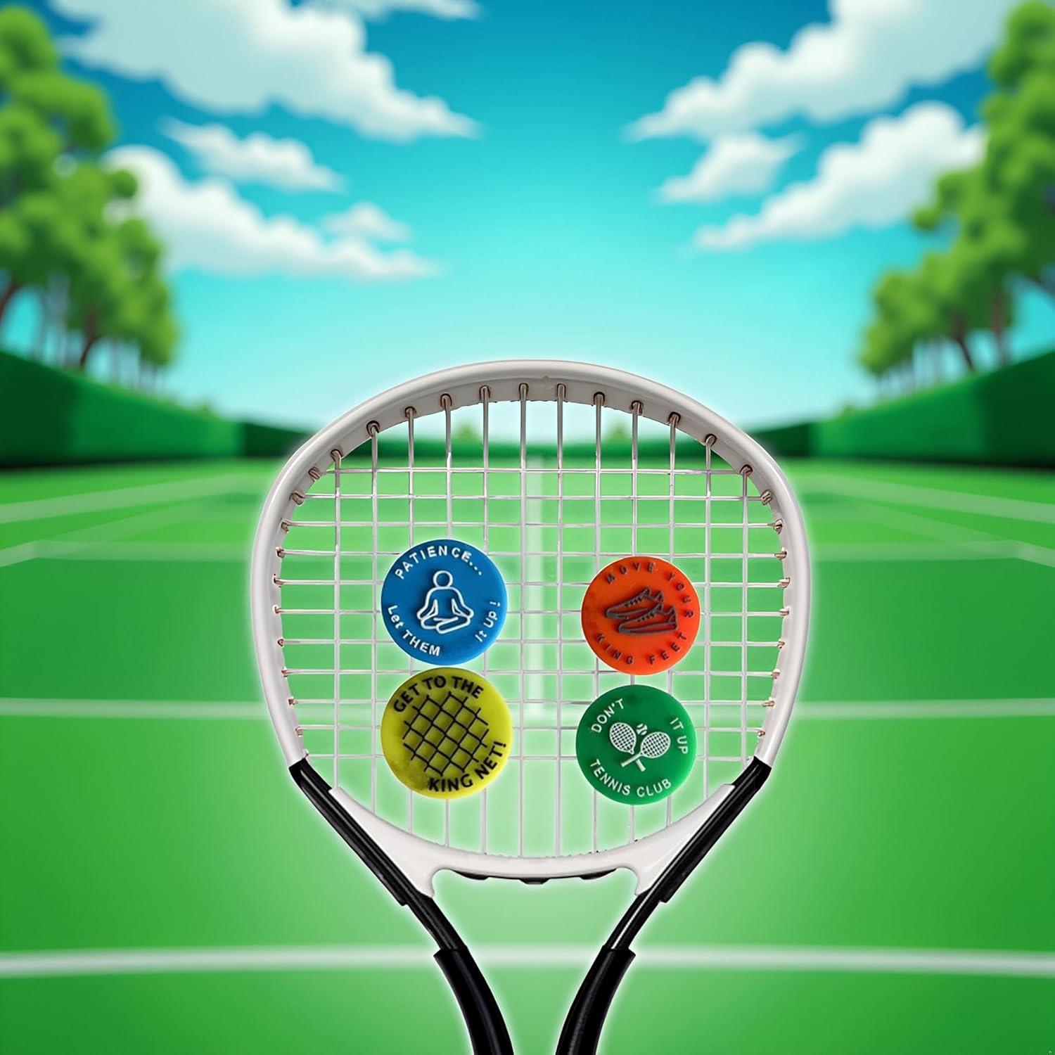 Amortiguadores de Vibración de Tenis Enyolidimk - 4 Pcs