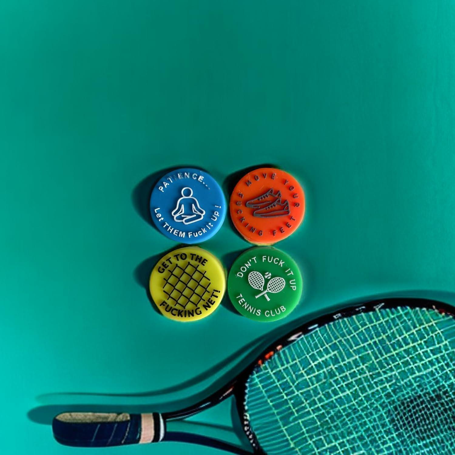 Amortiguadores de Vibración de Tenis Enyolidimk - 4 Pcs