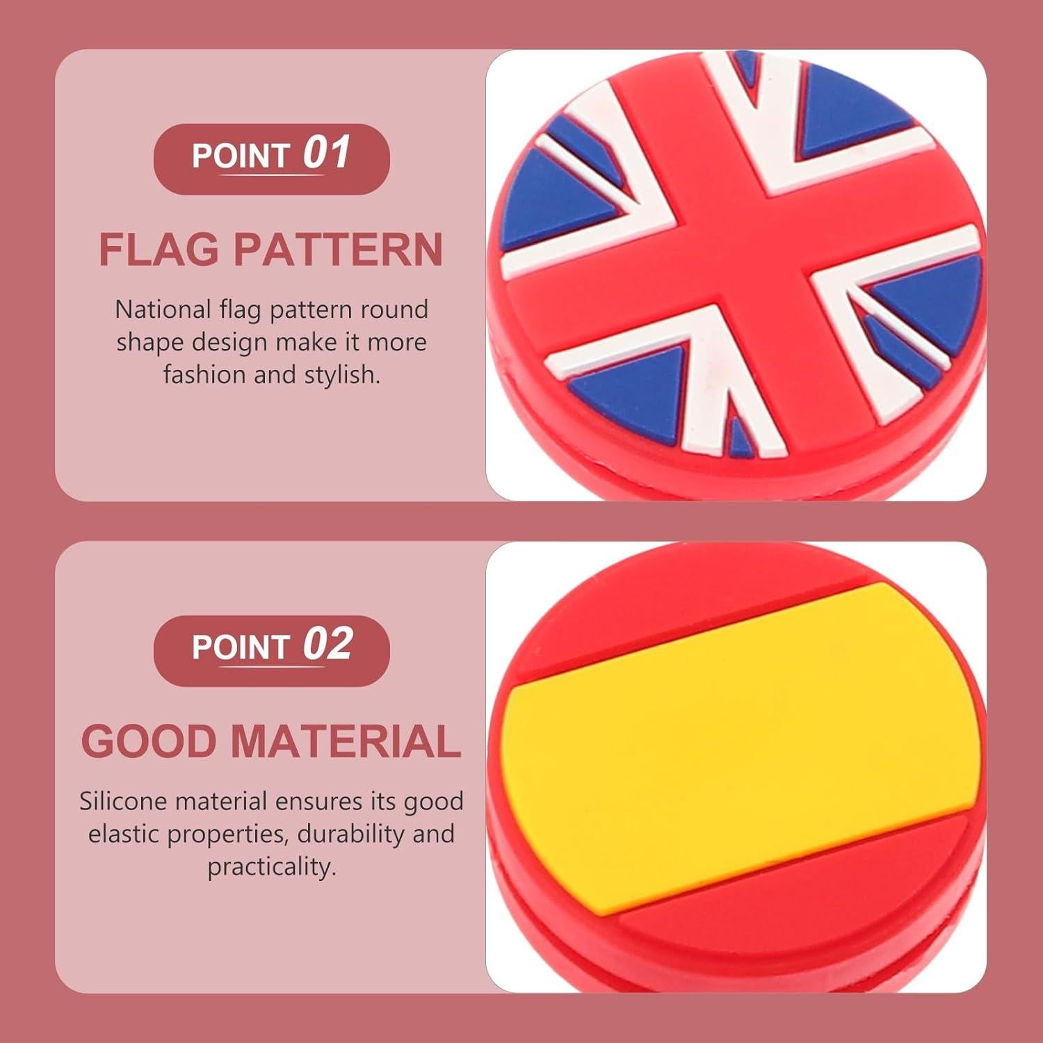 Amortiguadores de Vibración de Silicona BESPORTBLE 10 Pcs