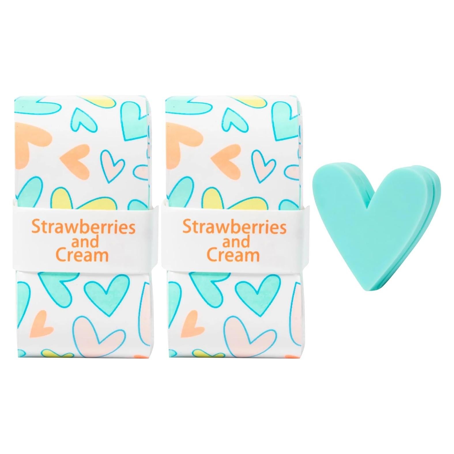 Juego de Agarre y Amortiguador de Tenis Fresas y Crema